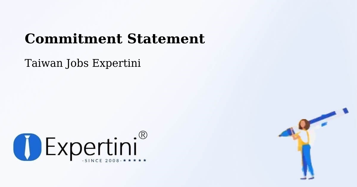 Corporate Commitment – Taoyuan City - Taiwan Jobs Expertini